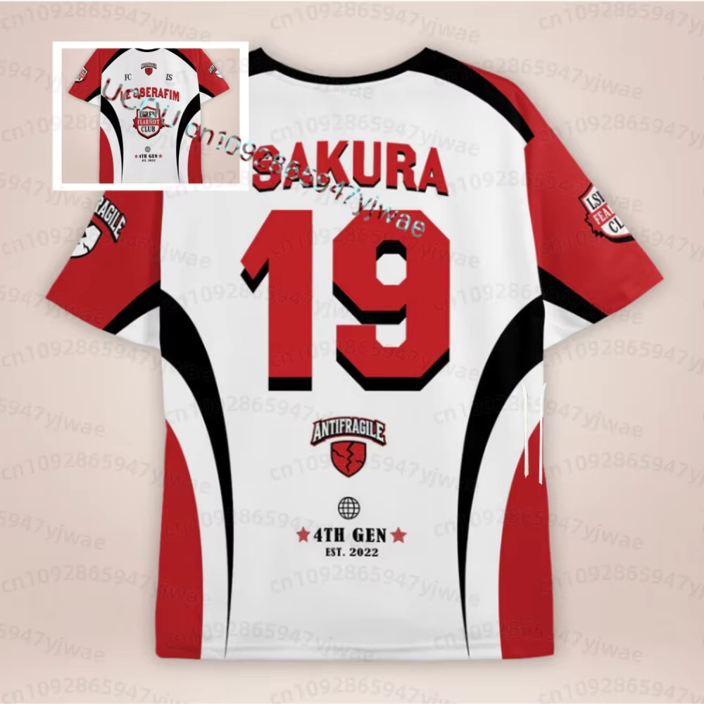 Tee Graphic Print - Camiseta de Verão 2026 Kpop Fashion