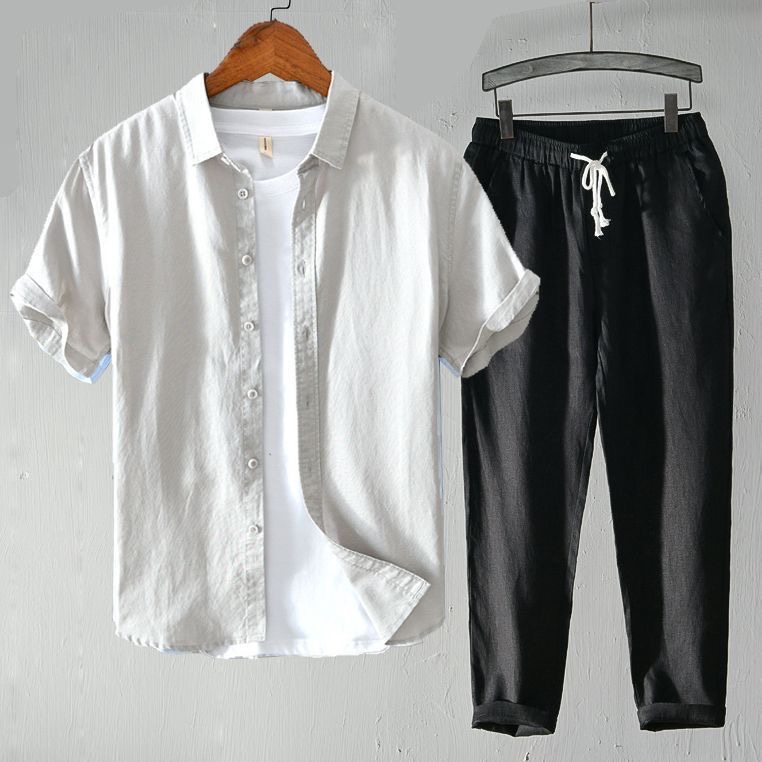 Preço Super Baixo! Que Oferta! - Linen Shirt Breathable avaliação e preço