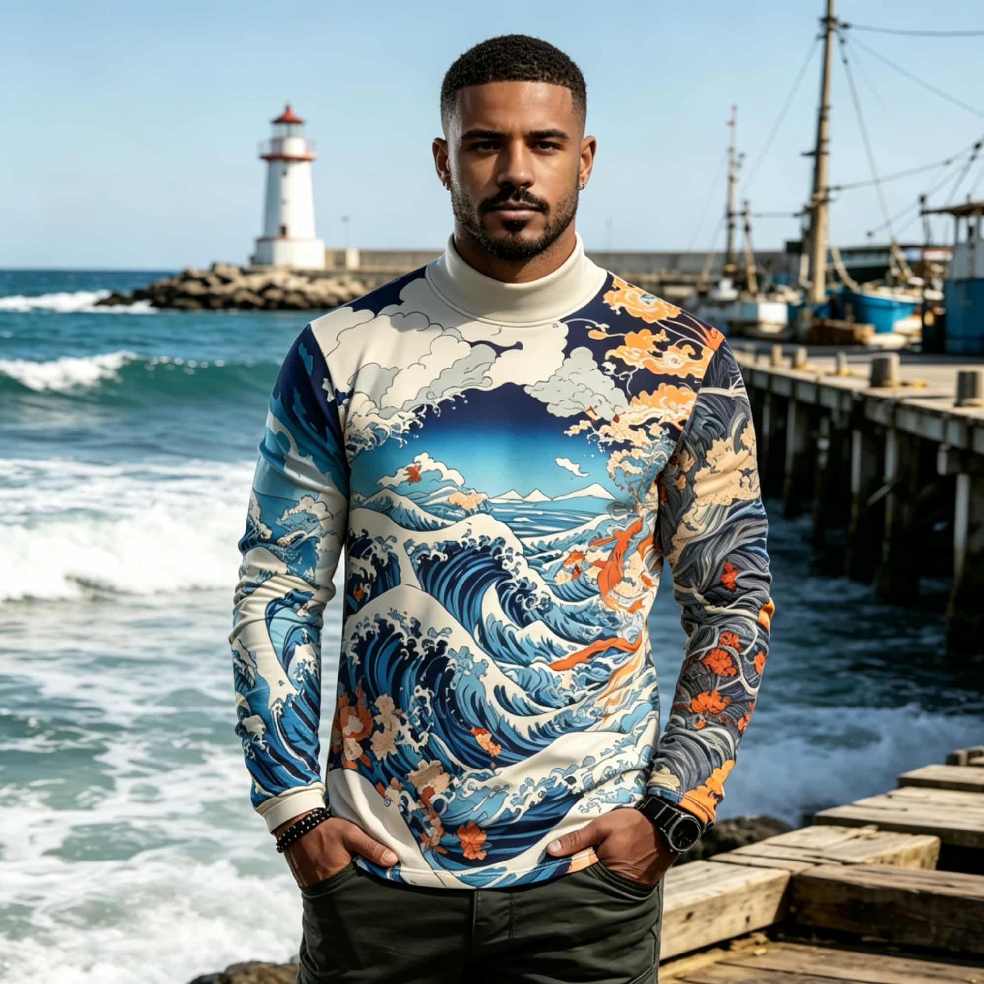 Camiseta de manga comprida com - Tee Graphic Print avaliação e preço