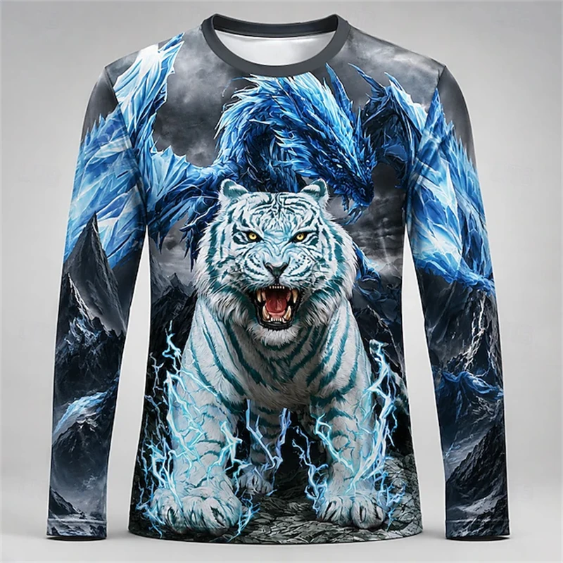 Camisa Masculina de Manga Long - Tee Graphic Print avaliação e preço