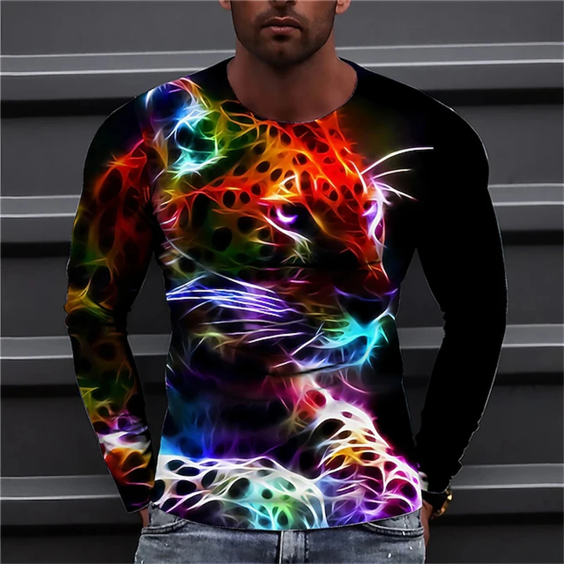 Camisa Masculina de Manga Long - Tee Graphic Print avaliação e preço
